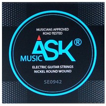 ASK MUSIC NICKEL ROUND WOUND 일렉기타 스트링 SE0942 (009-042)