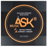 ASK MUSIC SOPRANO & CONCERT 우쿨렐레 스트링  CLEAR NYLON (SU-1000)