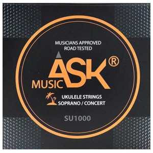 ASK MUSIC SOPRANO & CONCERT 우쿨렐레 스트링  CLEAR NYLON (SU-1000)